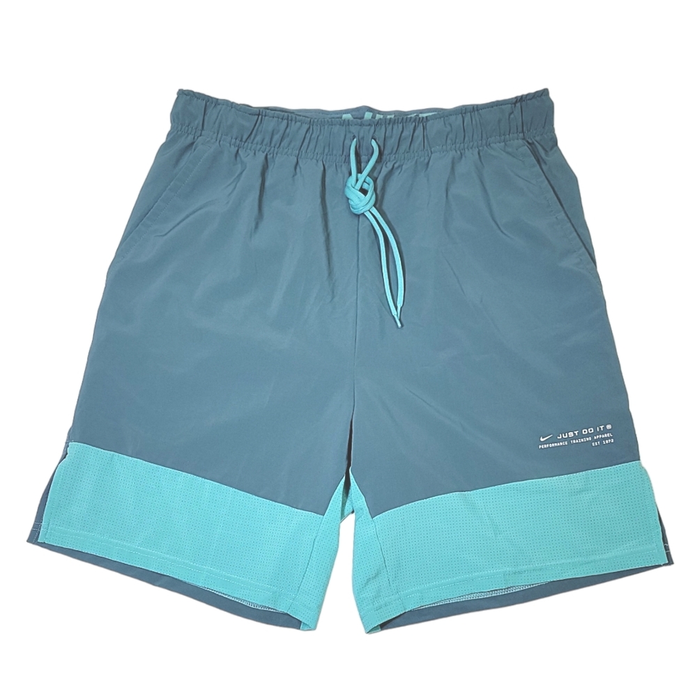 New!! Men's Nike Dri-Fit Flex Woven Training Athletic Shorts • Medium • Blue